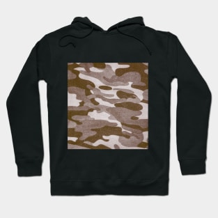 Brown Camouflage Hoodie